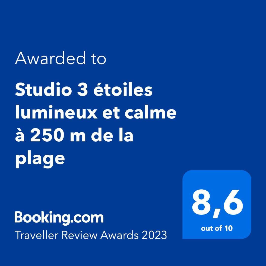 Studio 3 Etoiles Lumineux Et Calme A 250 M De La Plage 메르레뱅 외부 사진